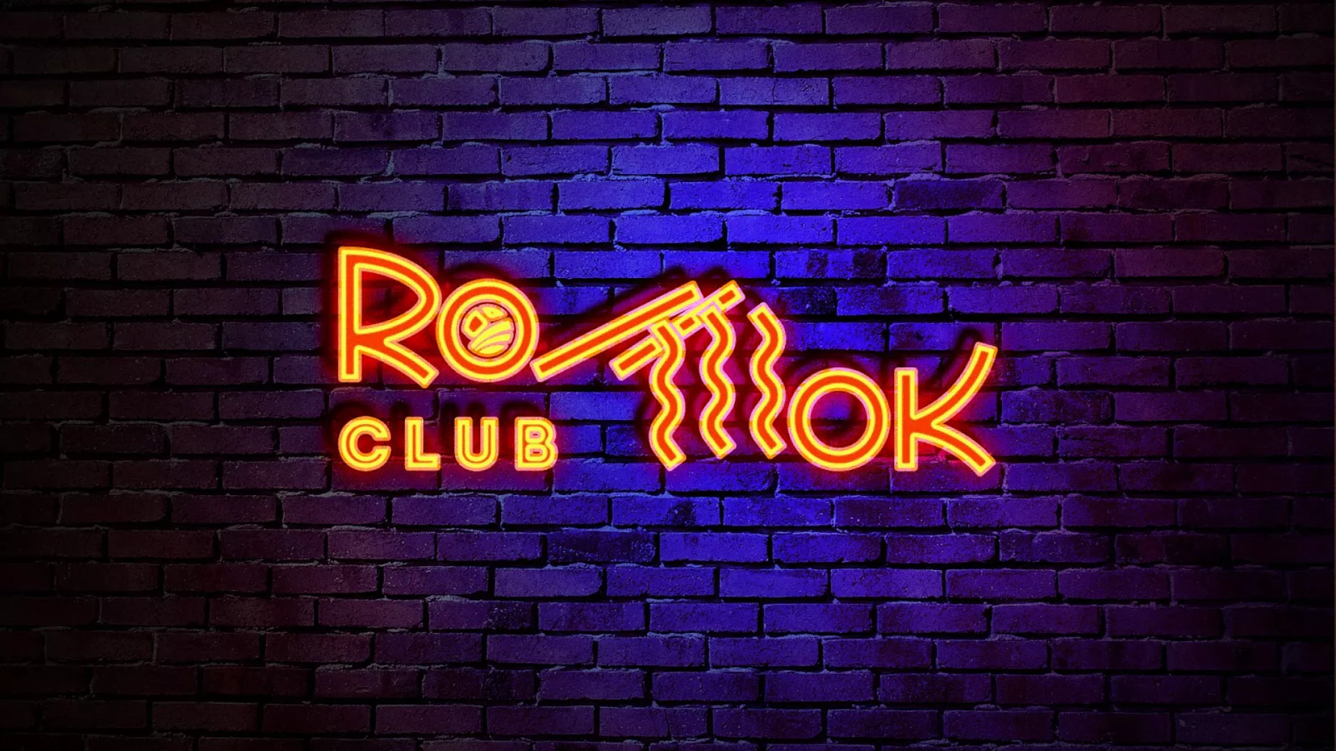 Разработка интерьерной вывески суши-бара «Roll Wok Club» в Новохопёрске