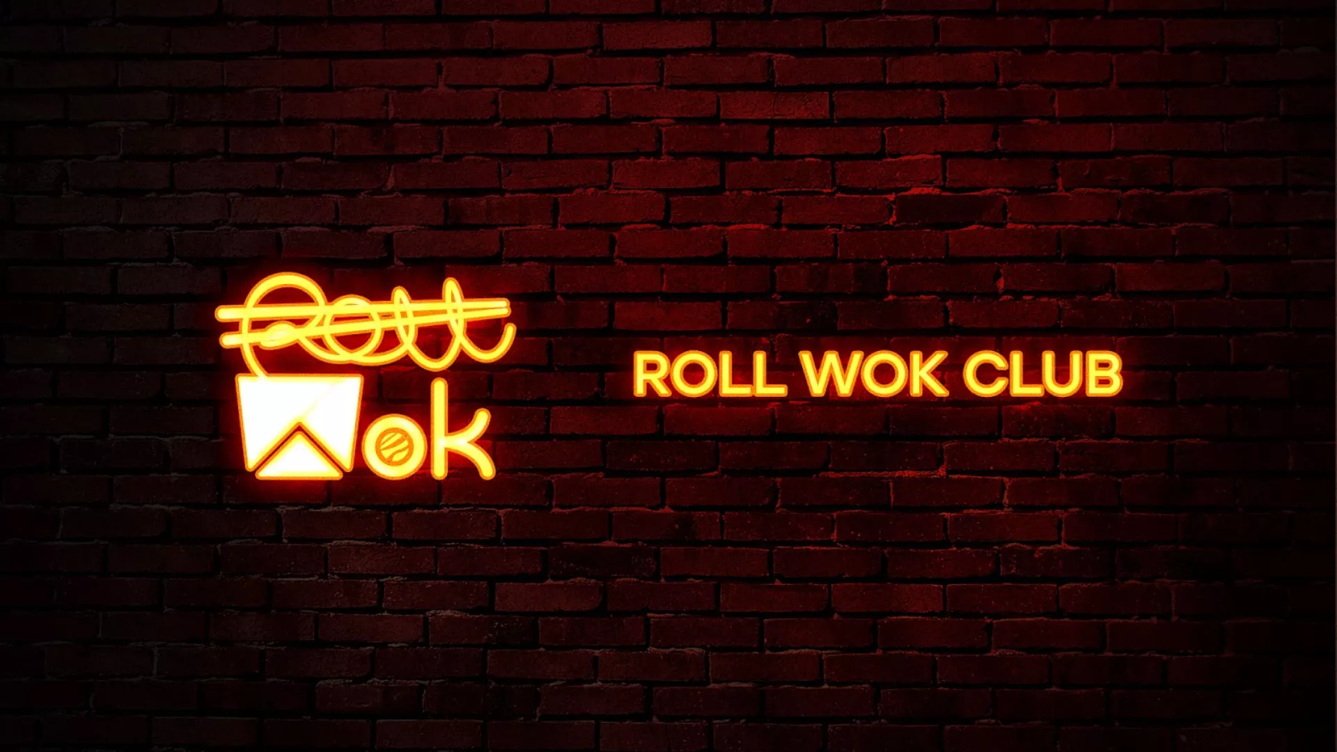 Разработка интерьерной вывески суши-бара «Roll Wok Club» в Новохопёрске